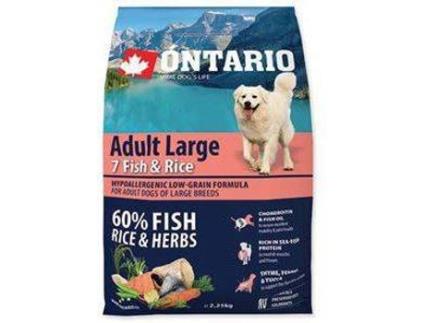 Ração para Cães  (2.25 Kg - Seca - Porte Grande - Adulto - Sabor: Peixe e Arroz)