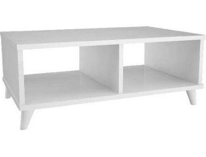 Móvel de Apoio  Victoria Branco (Aglomerado Melamina - 80x50x35 cm)