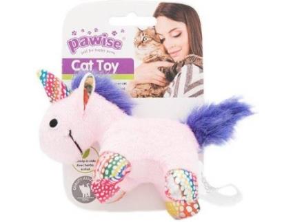 Peluche para Gatos  Unicorn Com Catnip (12 cm)