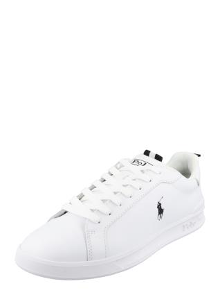 Polo Ralph Lauren Sapatilhas baixas  preto / branco
