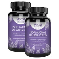 Pack isoflavonas de soja + cálcio para a menopausa 2 unidades - Vecos