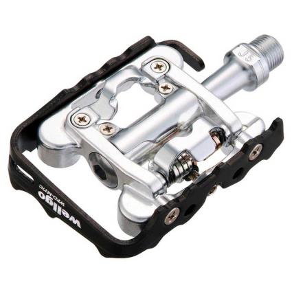 Rms Dual Spd Wellgo Pedals Prateado