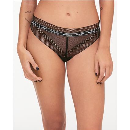 Chantelle X Cuecas cavadas, em renda, No Icons