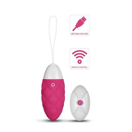Controle Remoto USB iJoy Vibrating Egg Rosa