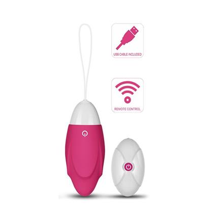 Controle Remoto USB iJoy Vibrating Egg Rosa