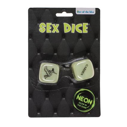 Kamasutra Brilho no Escuro Conjunto de 2 Dados