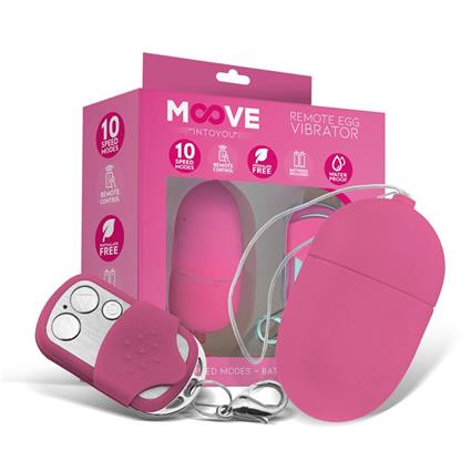 Ovo Vibratório com Controle Remoto Rosa Médio