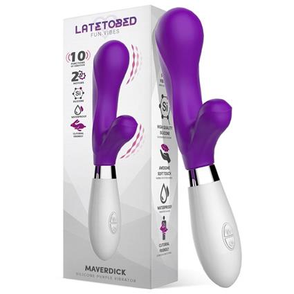 Vibrador Maverdick Purple Silicone