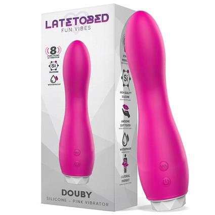 Vibrador de Silicone Douby Pink