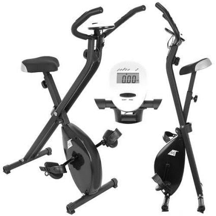 Bicicleta Fitness Ergonômica Dobrável (Preto) - 