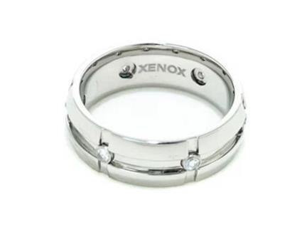 Anel feminino Prateado 14