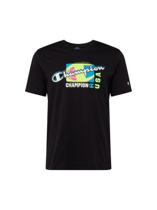 Champion Authentic Athletic Apparel Camisa  azul / navy / verde claro / branco