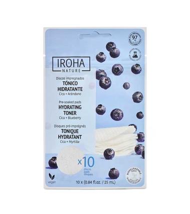 Iroha - Discos tonificantes - Hidratante e reconfortante