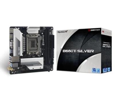 Biostar B660t-Silver Motherboard Intel B660 Lga 1.