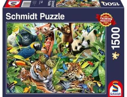 Schmidt Spiele 57385 Puzzle 1500 Unidade(S) Anima.