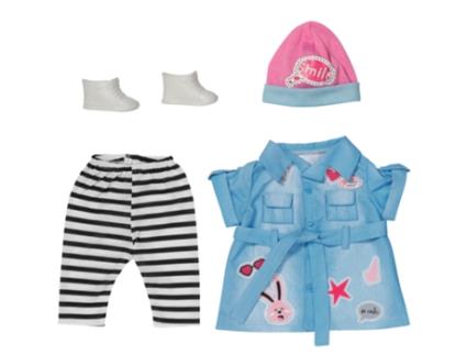 Baby Born Deluxe Jeans Dress Conjunto de Roupa De.