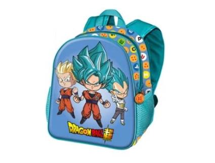 Mochila Três Dragon Ball 39cm