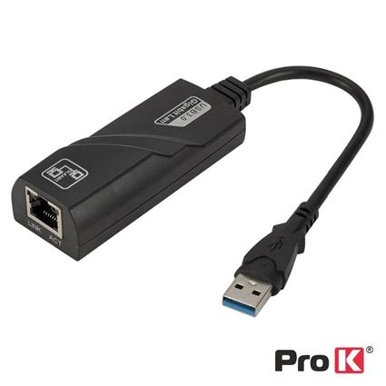 Cabo Adaptador Usb 3.0 / Rj45 1Gb/S - Prok