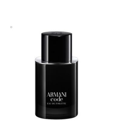 Armani CODE Hombre 50 ml Vaporizador Recargable (Formato Anterior)