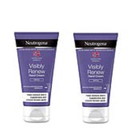 Fórmula Norueguesa Visibly Renew Creme Mãos SPF20 2x75ml