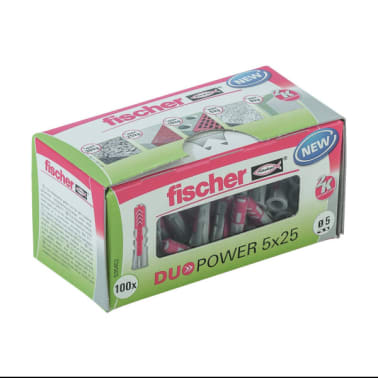 Fischer Duopower 5 X 25 Ld Cavilha 100 Unidade(S).