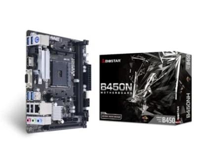 Biostar B450nh Motherboard Amd B450 Socket Am4 Mi.