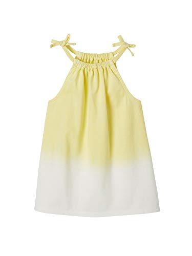 Top efeito dip-dye, para menina amarelo claro bicolor/multicol