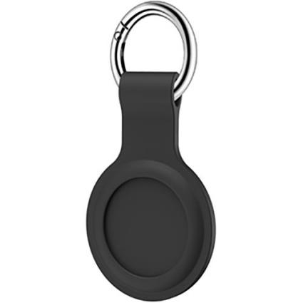 Porta-Chaves  para AirTag Silicone - Preto