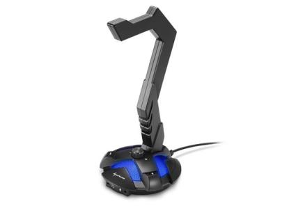 Soporte Auriculares  X-REST 7.1 Negro