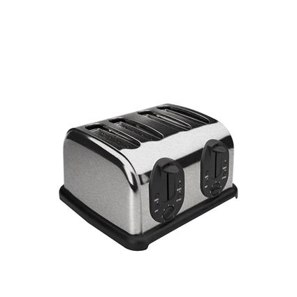 Torradeira Elétrica 4 Ranhuras Inox 1750W