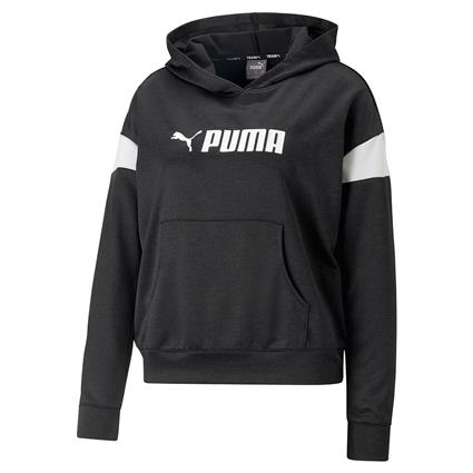 Puma Sweat com capuz, bolso central, Fit Tech