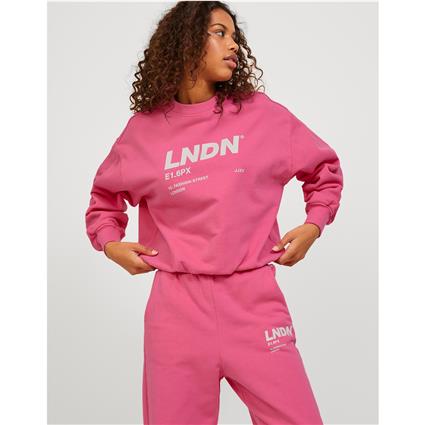 Jjxx Sweat de gola redonda, motivo à frente