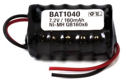 Bateria Ni-Mh 7,2V 150mAh - 