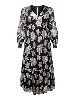 Dorothy Perkins Curve Vestido  preto / prata