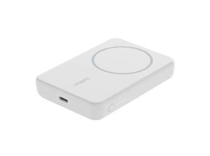 Belkin BPD004BTWT 5000 MAH Carregamento Wireless Branco