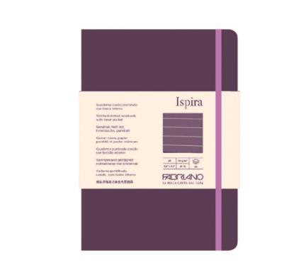 Fabriano - Caderno Ispira Soft de Linhas: Violeta