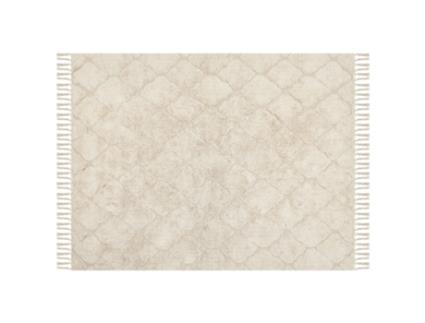 Tapetes BELIANI (160 x 230cm - Algodão - Bege)