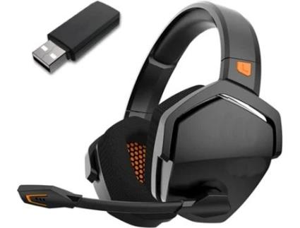 Auscultadores CHRONUS YXEJ - 1008 - 10 (Bluetooth - Laranja)
