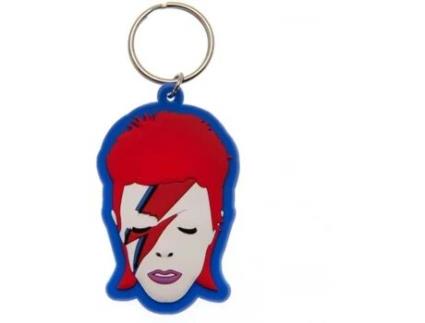 Porta-Chaves PYRAMID INTERNATIONAL David Bowie: Aladdin Sane Vermelho