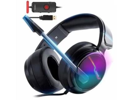 Auscultadores CHRONUS EJ/0824/R4 (Bluetooth - Preto)