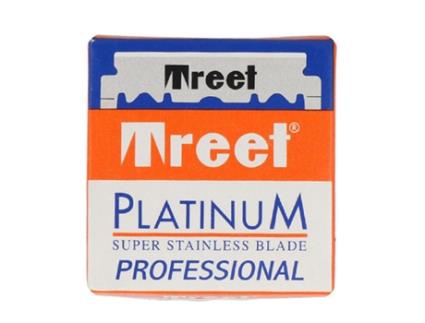 Lâmina Platinum Super Stainless Treet 100 Uds