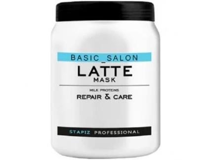 STAPIZ básicas da vida Latte máscara de cabelo máscara 1000ml de proteínas do leite