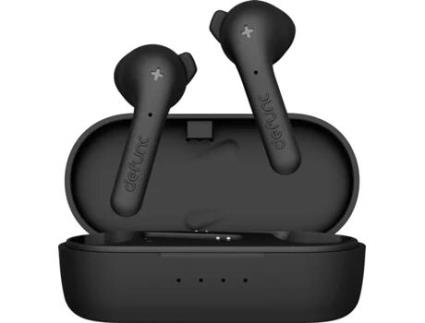 Auriculares Bluetooth True Wireless DEFUNC True Basic (In Ear - Microfone - Preto)