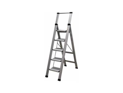 Escalera Aluminio Domestica Peldaño Super Ancho HOMELUX
