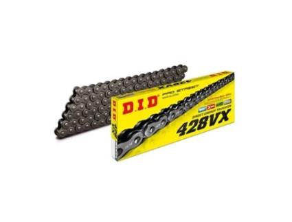 Corrente de Rolos Motofaux D.I.D 428Vxb&B X 122 Mail. Fj