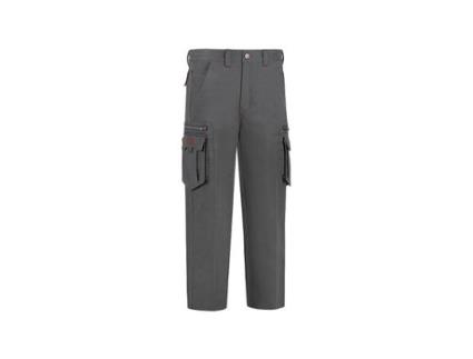 Pantalon Stretch Multicremalleras Gris