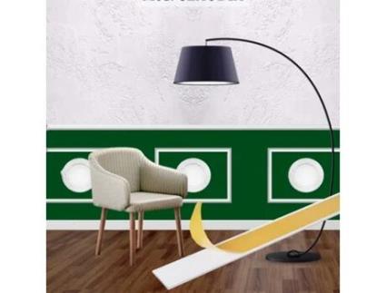 KIT 2mq di Boiserie Già tagliate Autoadesive in Polistrutturato pronte in 5min Mod. CLAUDIA