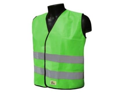 Colete para Homem L2S  Visiokid Verde para Ciclismo (Tamanho:3XS)