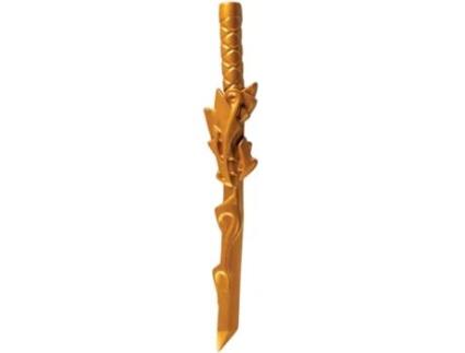 Espada LIRAGRAM ESPAÑA De Fogo Dourada Lego Ninjago