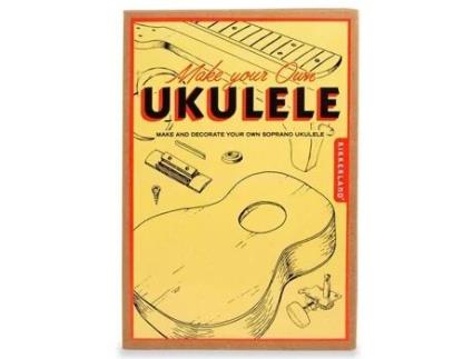 ukulele faça você mesmo Kikkerland Design